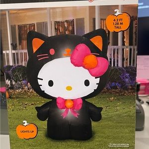 Hello Kitty Halloween Automatic Filling Inflatable NWT